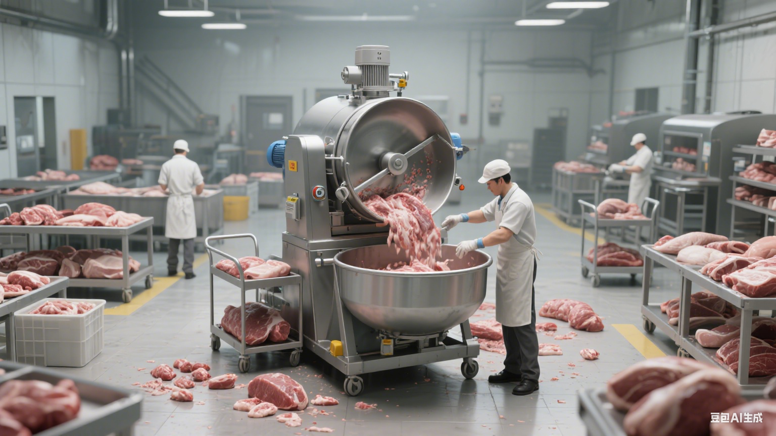 拌料机:肉类加工的 “入味均匀好帮手”(5) 拌料机:肉类加工的 “入味均匀好帮手”(5)