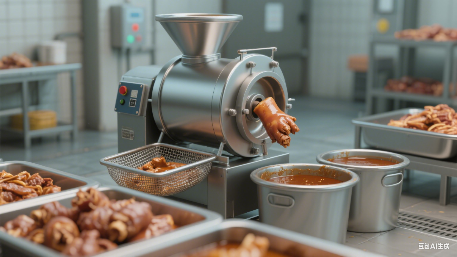 拌料机:肉类加工的 “入味均匀好帮手”(4) 拌料机:肉类加工的 “入味均匀好帮手”(4)