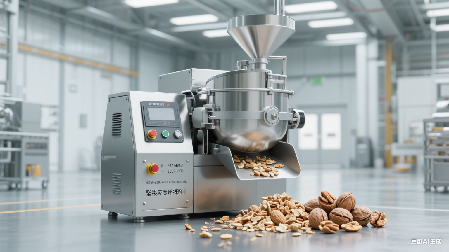适配坚果碎混合的拌料机：防破碎设计守护口感，助力食品加工品质提升(4)