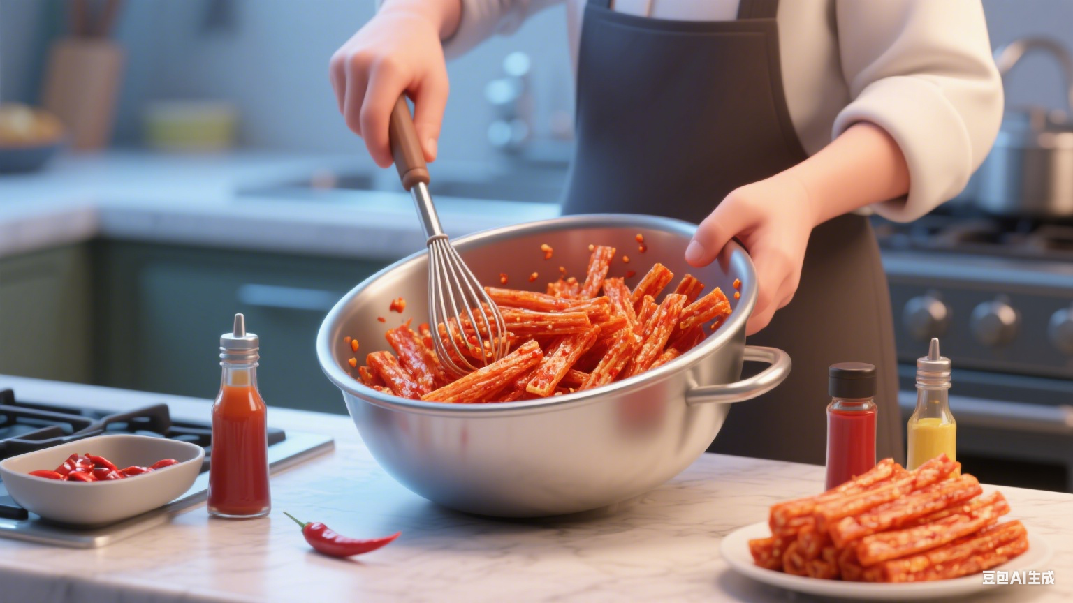 高速旋转拌料机咋让辣条裹满调料？5 个技巧超实用(4)